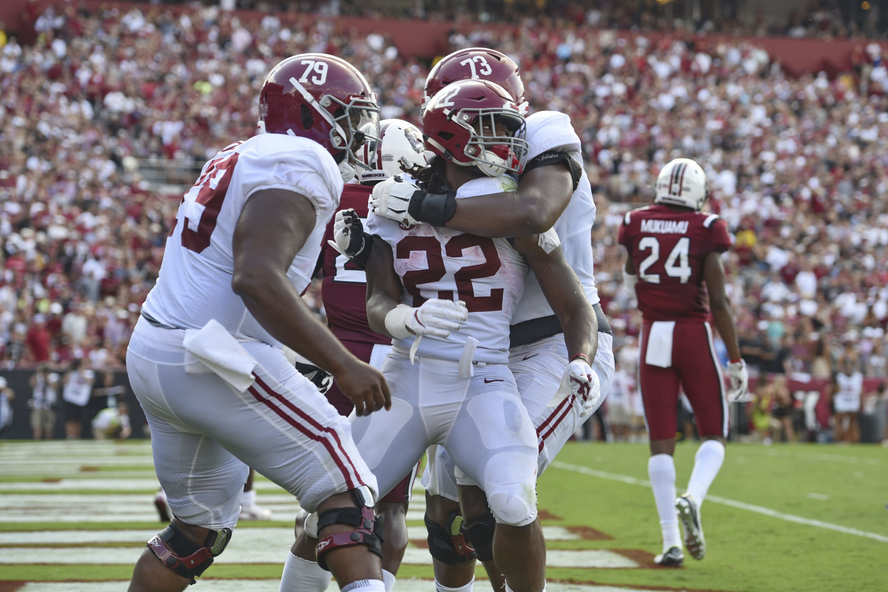 South Carolina Alabama Football